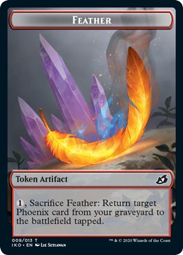 (英)羽根トークン / Feather Token【IKO-TOKEN】 No.009