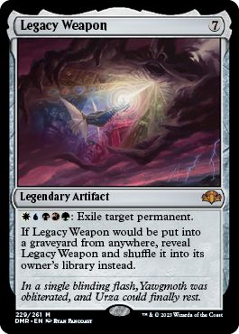 (英)【Foil】レガシーの兵器 / Legacy Weapon【DMR】 No.229