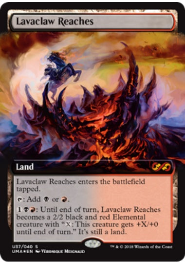 (英)【Foil】溶岩爪の辺境 / Lavaclaw Reaches【UMAUBT】 No.U37
