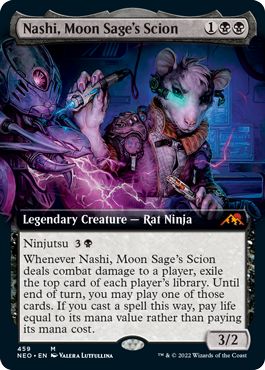 (英)月の賢者の養子、ナシ / Nashi, Moon Sage's Scion ★拡張枠★ 【NEO】 No.459
