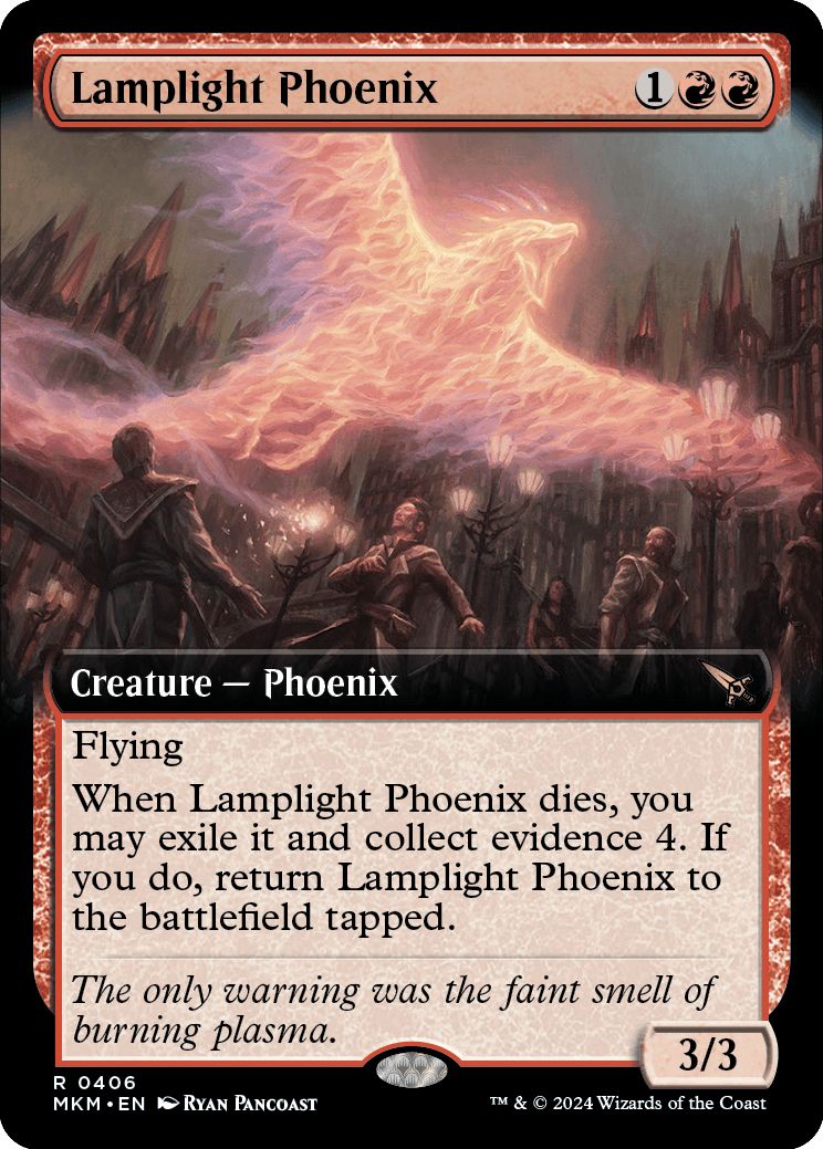(英)ランプ光のフェニックス / Lamplight Phoenix ★拡張枠★ 【MKM】 No.406