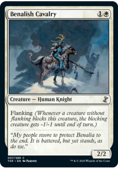(英)ベナリアの騎兵 / Benalish Cavalry【TSR】 No.007