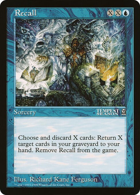 (英)回想 / Recall【PRM】 アリーナプロモ 3rd Place 【Oversized Card】 BIG-PRM-046 ※トーナメントで使用することはできません。