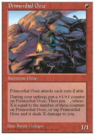 (英)始源の軟泥 / Primordial Ooze【5ED】 No.261