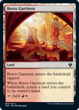 (英)ボロスの駐屯地 / Boros Garrison【C20】 No.260