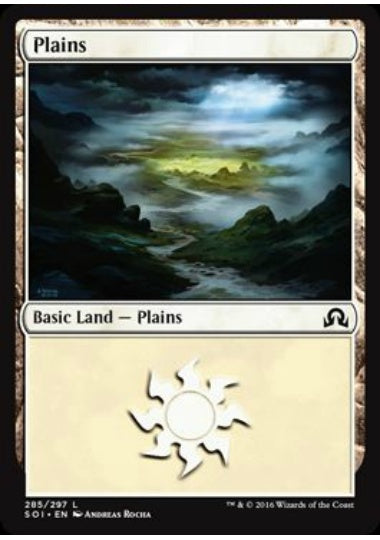 (英)【Foil】平地 / Plains【SOI】 No.285