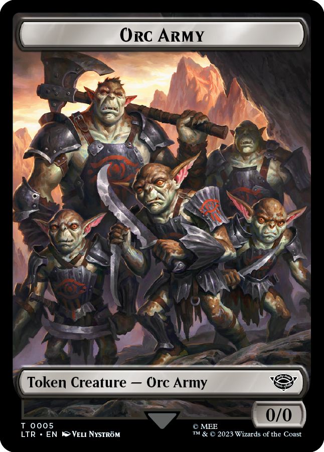 (英)オーク・軍団トークン / Orc Army Token No.005 - オーク・軍団トークン / Orc Army Token【LTC-TOKEN】 No.006