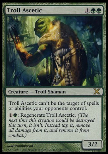 (英)【Foil】トロールの苦行者 / Troll Ascetic【10E】 No.305