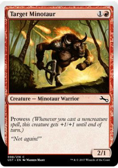 (英)Target Minotaur 【UST】 (火) No.098C