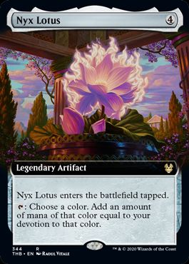(英)ニクスの睡蓮 / Nyx Lotus ★拡張枠★ 【THB】 No.344