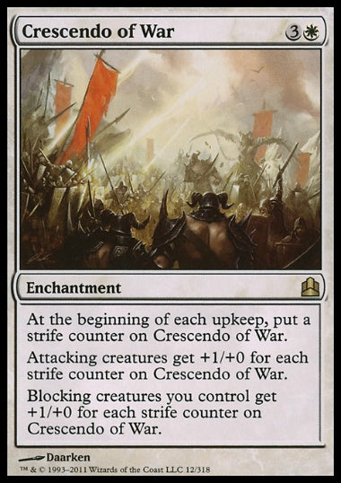 (英)戦争の最高潮 / Crescendo of War【CMD】 No.012