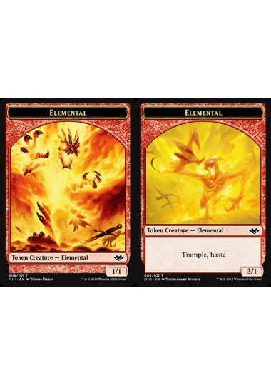 (英)エレメンタルトークン / Elemental Token No.008 - エレメンタルトークン / Elemental Token【MH1-TOKEN】 No.009