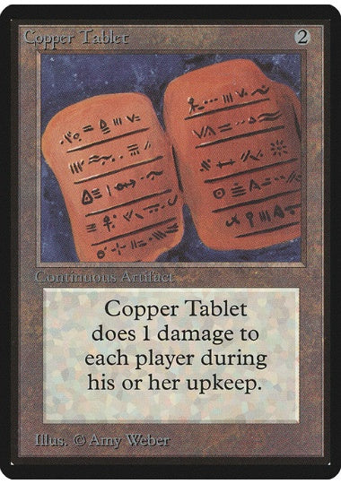(英)Copper Tablet【BETA】 No.239