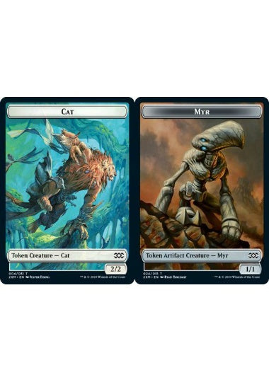 (英)【Foil】猫トークン / Cat TokenNo.004 - マイアトークン / Myr Token【2XM-TOKEN】 No.024