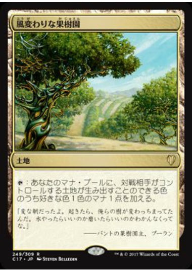 (日)風変わりな果樹園 / Exotic Orchard【C17】 No.249