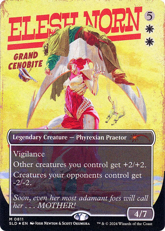 (英)【Foil】大修道士、エリシュ・ノーン / Elesh Norn, Grand Cenobite【SLD】 Outlaw Anthology No.811
