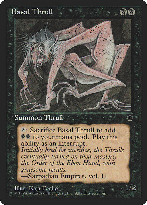 (英)Basal Thrull 【FEM】 (Kaja Foglio) No.034A