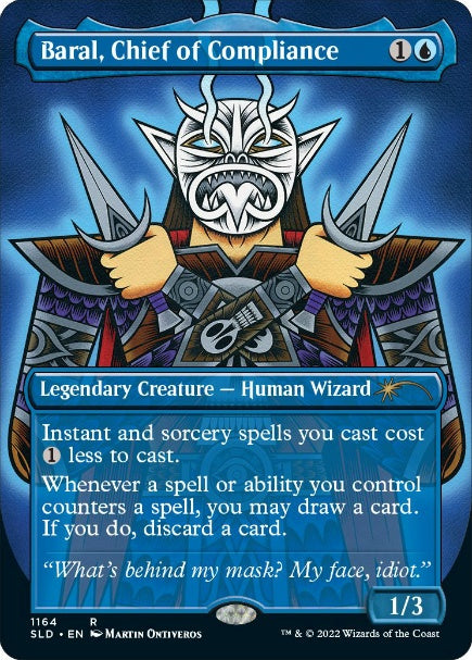 (英)【Foil】遵法長、バラル / Baral, Chief of Compliance【SLD】Wizards of the Street No.1164