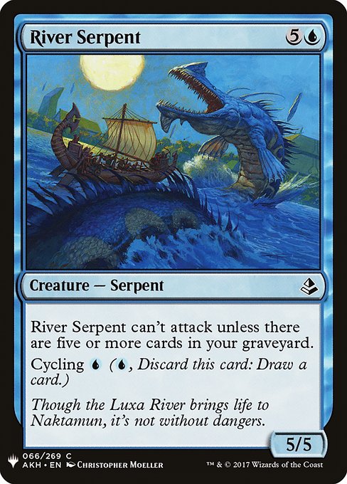 (英)川蛇 / River Serpent【MB1】 No.0473