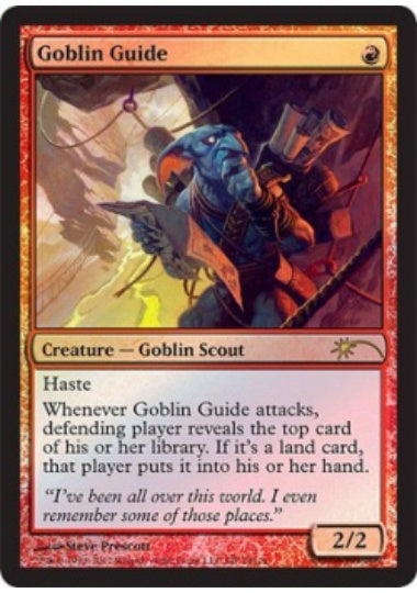 (英)【Foil】ゴブリンの先達 / Goblin Guide【PRM】グランプリプロモ No.006