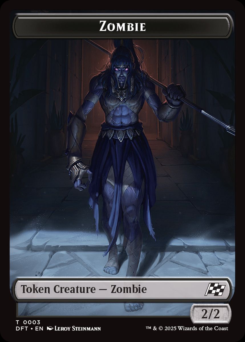 (英)ゾンビトークン / Zombie Token【DFT-TOKEN】 No.003