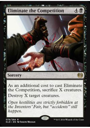 (英)【Foil】競争排除 / Eliminate the Competition【KLD】 No.078