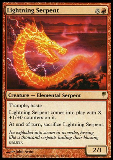 (英)稲妻の大蛇 / Lightning Serpent【CSP】 No.088