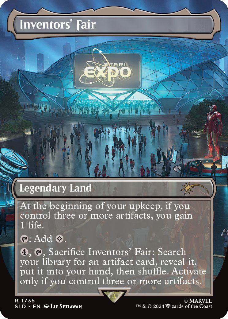 (英)【Foil】発明博覧会 / Inventors' Fair【SLD】Secret Lair x Marvel's Iron Man No.1735