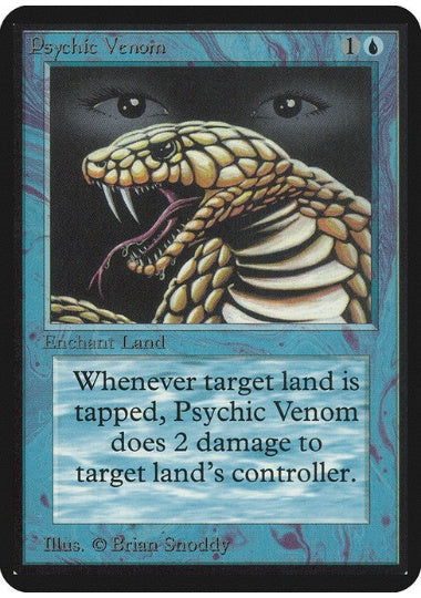 (英)地の毒 / Psychic Venom【ALPHA】 No.075