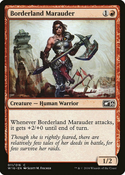 (英)国境地帯の匪賊 / Borderland Marauder【W16】 No.011
