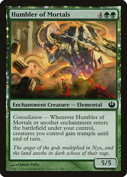 (英)【Foil】定命の者の大敵 / Humbler of Mortals【JOU】 No.127