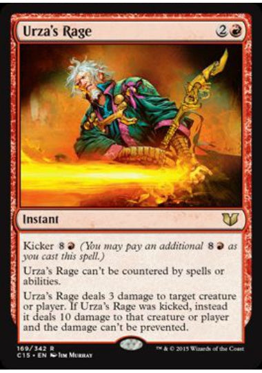 (英)ウルザの激怒 / Urza's Rage【C15】 No.169
