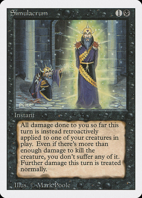 (英)身代わり / Simulacrum【3ED】 No.130