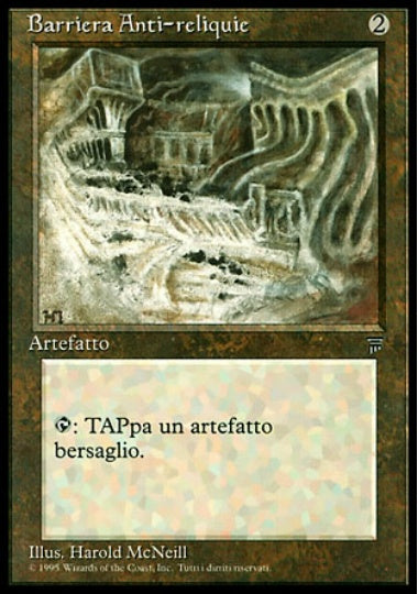 (イタリア語)Barriera Anti-reliquie / Relic Barrier【LEG】 No.292