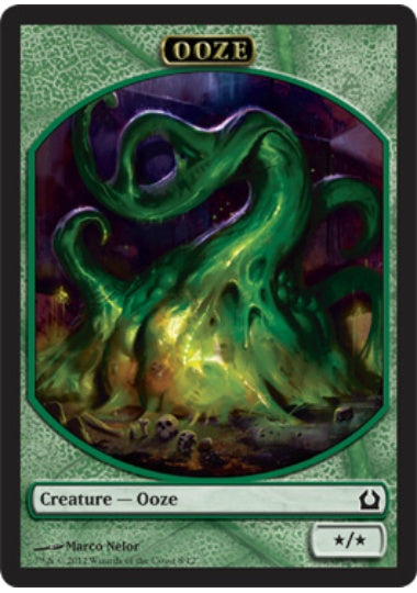 (英)ウーズトークン / Ooze Token【RTR-TOKEN】 No.008