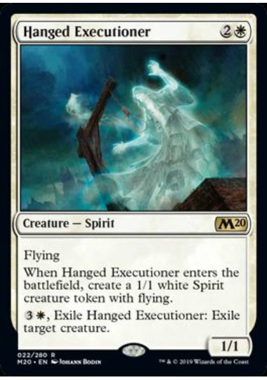 (英)【Foil】絞首された処刑人 / Hanged Executioner【M20】 No.022