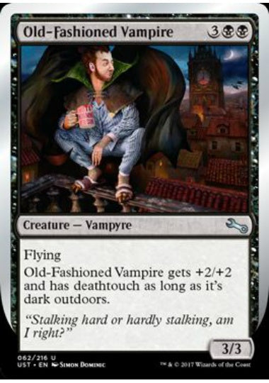 (英)Old-Fashioned Vampire 【UST】 No.062