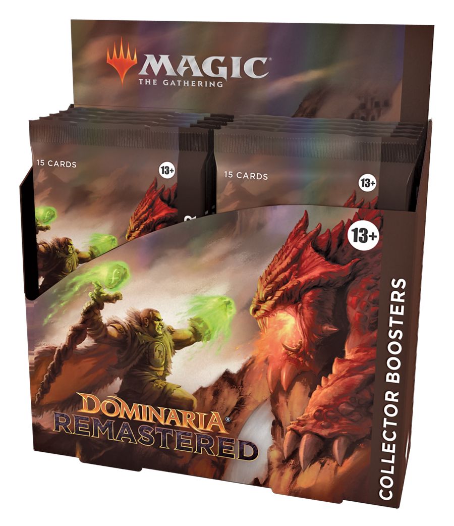 (英)ドミナリア・リマスター コレクター・ブースターボックス / Dominaria Remastered Collector Booster Box【BOX】 ※発送方法は「ゆうパック」を選択してください。
