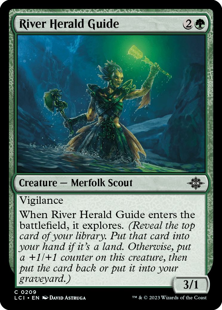 (英)【Foil】川守りの案内人 / River Herald Guide【LCI】 No.209