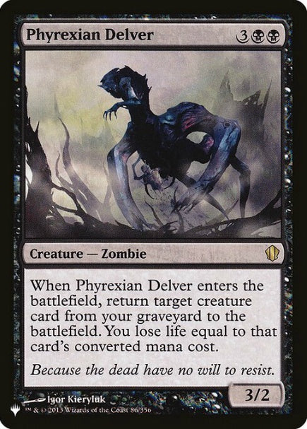 (英)ファイレクシアの発掘者 / Phyrexian Delver【LST】 No.1051