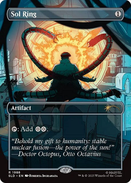 (英)【Foil】太陽の指輪 / Sol Ring【SLD】 Secret Lair x Marvel's Spider-Man: Villainous Plots No.1988