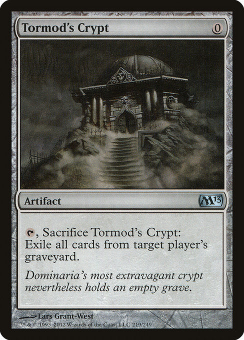 (英)【Foil】トーモッドの墓所 / Tormod's Crypt【M13】 No.219