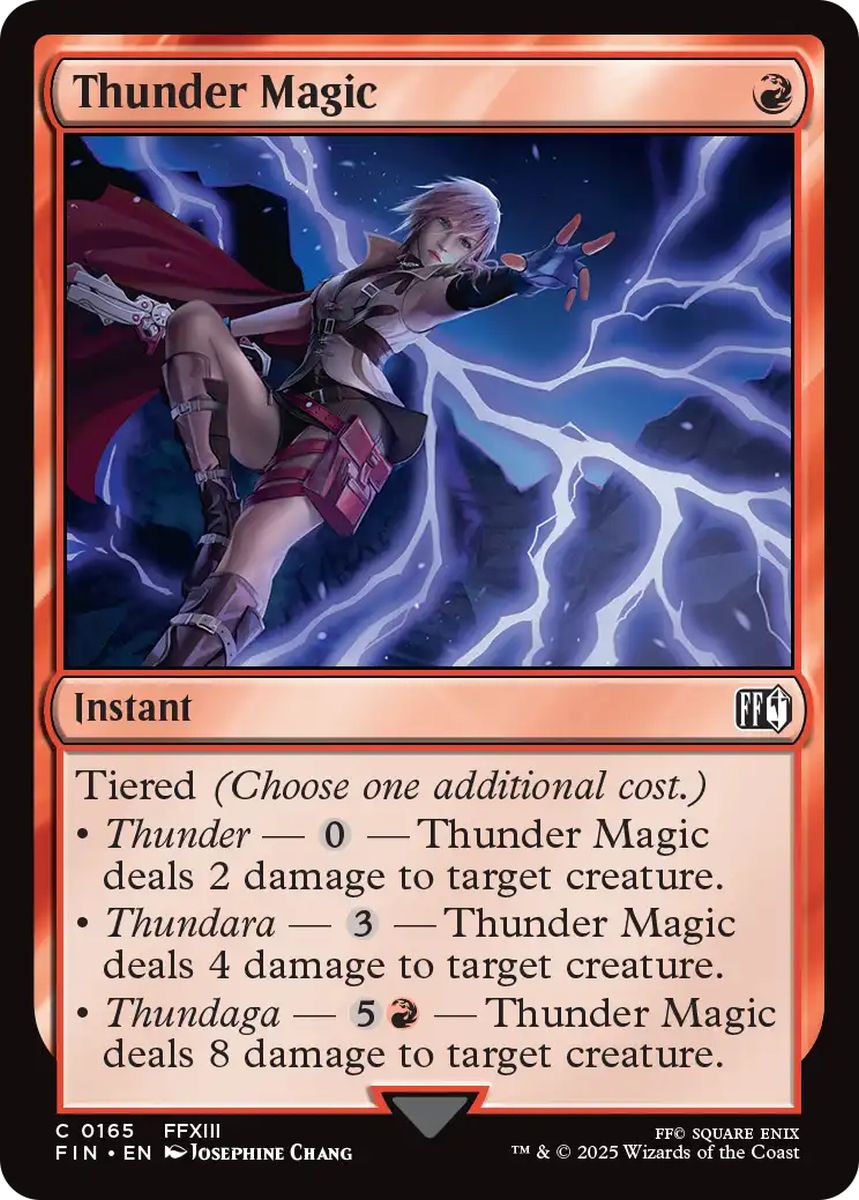 (英)雷魔法 / Thunder Magic【FIN】 No.165