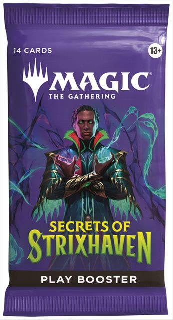 (英)『ストリクスヘイヴンの秘密』 プレイ・ブースターパック / Secrets of Strixhaven Play Booster Pack【PACK】
