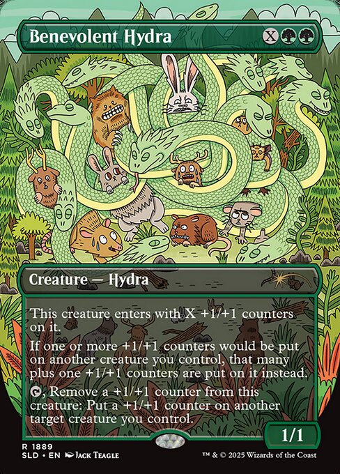(英)【Foil】心優しきハイドラ / Benevolent Hydra【SLD】Animar & Friends No.1889