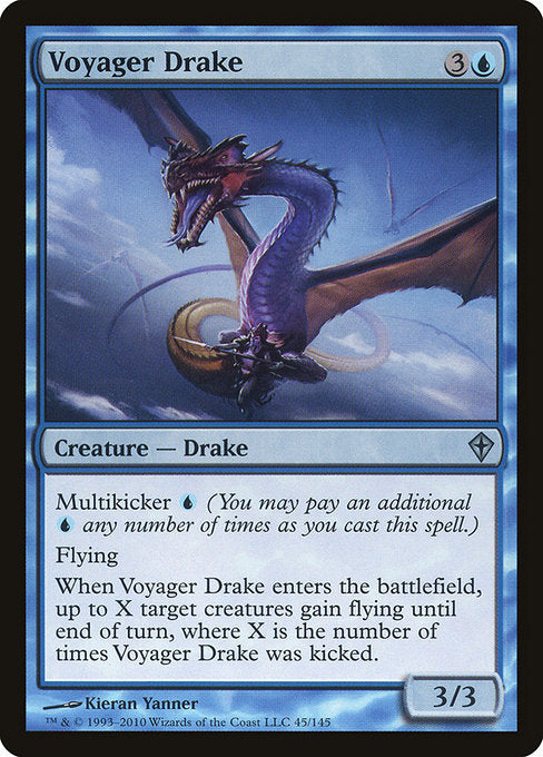(英)【Foil】航海ドレイク / Voyager Drake【WWK】 No.045