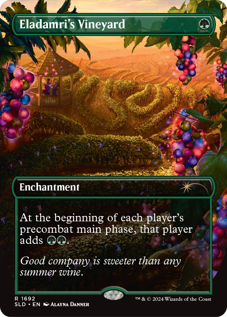 (英)【Foil】エラダムリーのぶどう園 / Eladamri's Vineyard【SLD】Sheldon's Spellbook No.1692