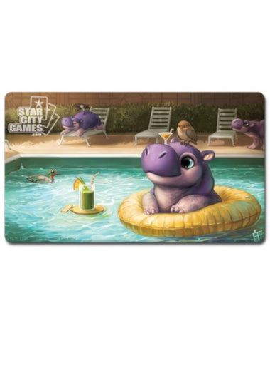 【サプライ】SCG Creature Collection 《Hippo》 プレイマット ※発送方法は「ゆうパック」を選択してください。
