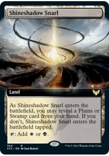 (英)【Foil】光影の交錯 / Shineshadow Snarl ★拡張枠★ 【STX】 No.364