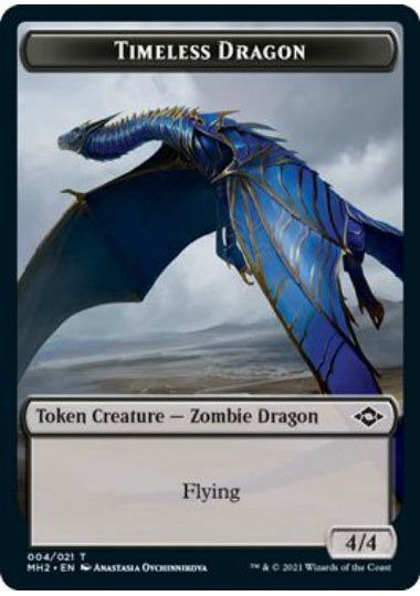 (英)永久のドラゴントークン / Timeless Dragon Token【MH2-TOKEN】 No.004